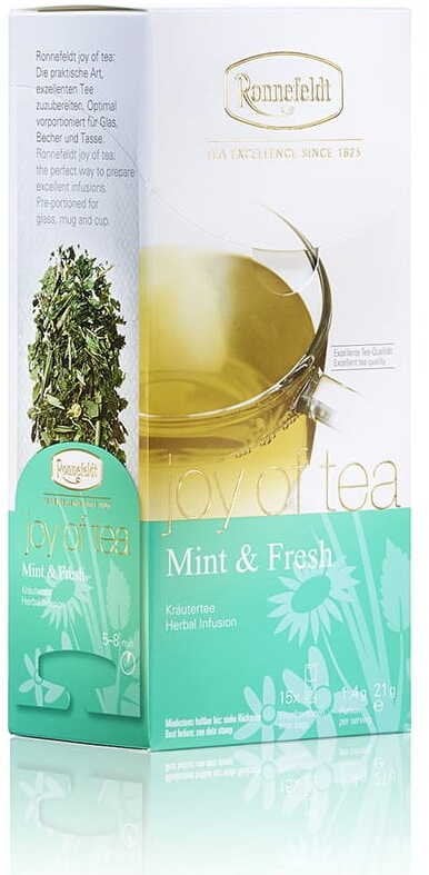 RonnefeldtHerbata ziołowa Joy Of Tea Mint & Fresh 15 saszetek