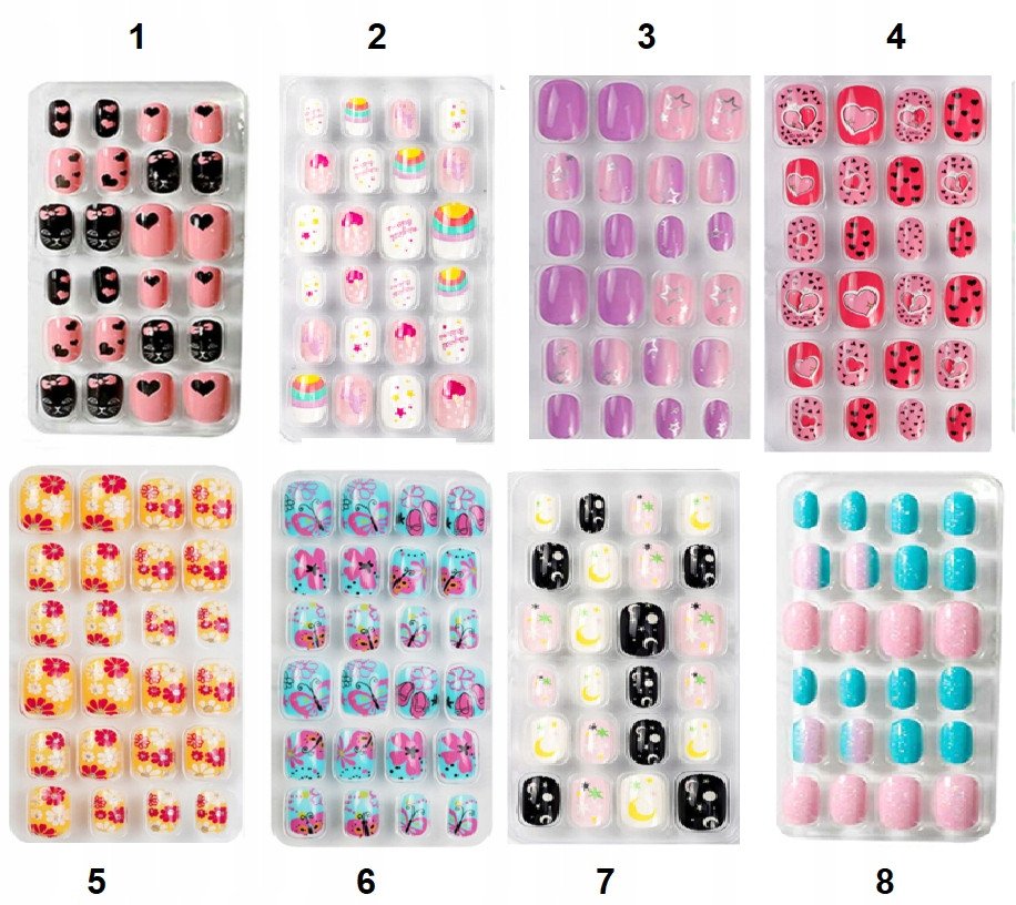 Prawdziwy Zestaw Do Makijażu Dla Dzieci Makeup____________________________ + NAKLEJKI NA PAZNOKCIE