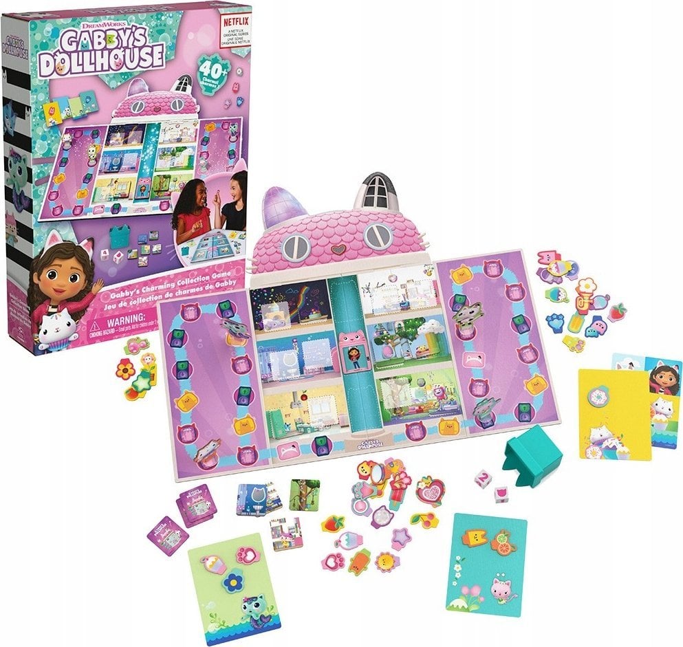 Spin Master GABI KOCI DOMEK GRA UROCZA KOLEKCJA 6067032 PUD5