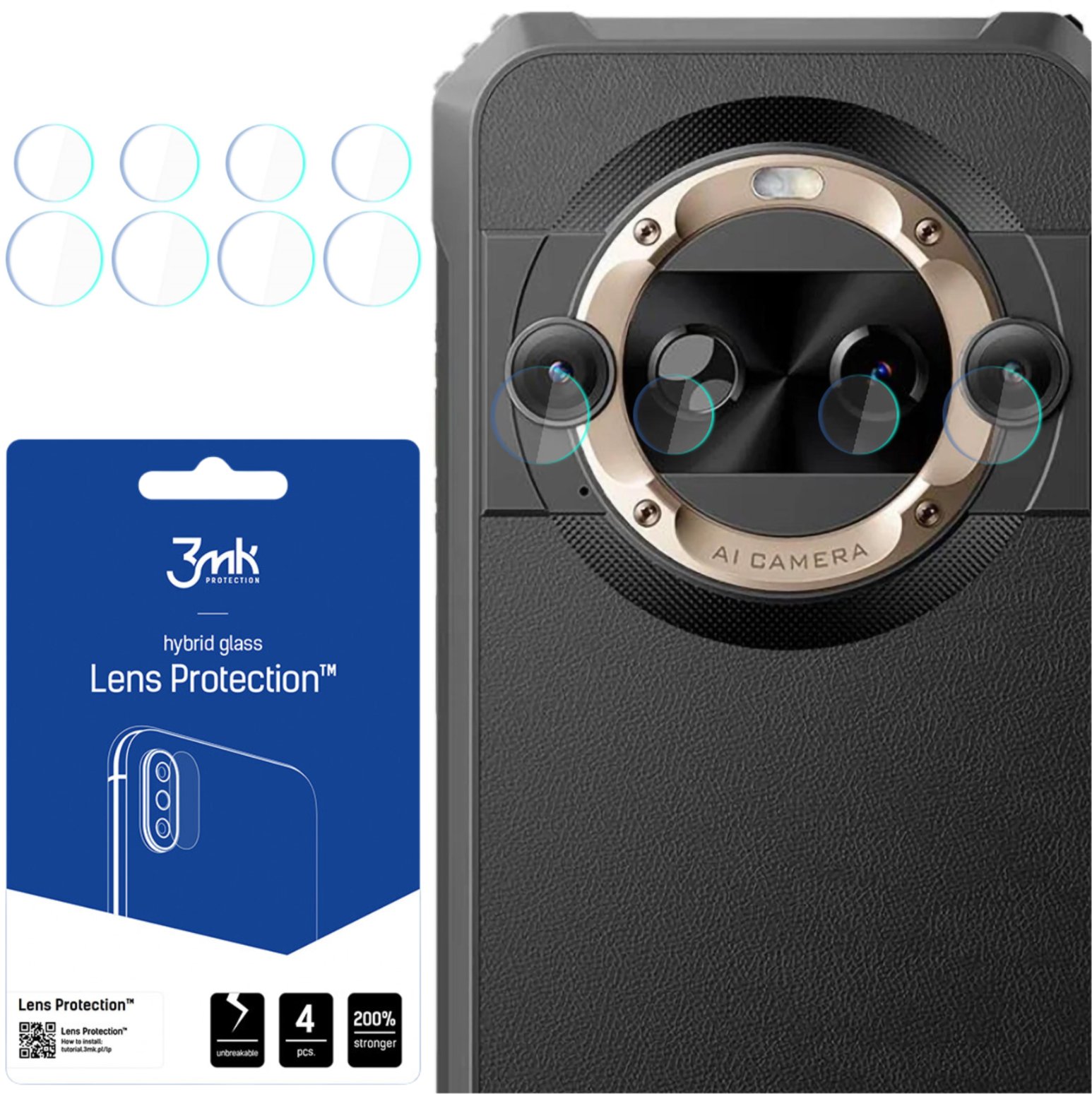 BLACKVIEW BL9000 PRO - 3MK LENS PROTECTION