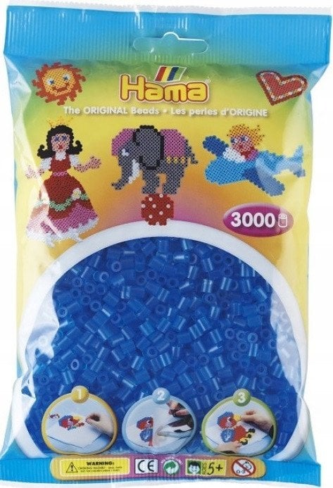 Revell Hama perły midi 3000 sztuk kolor niebieski