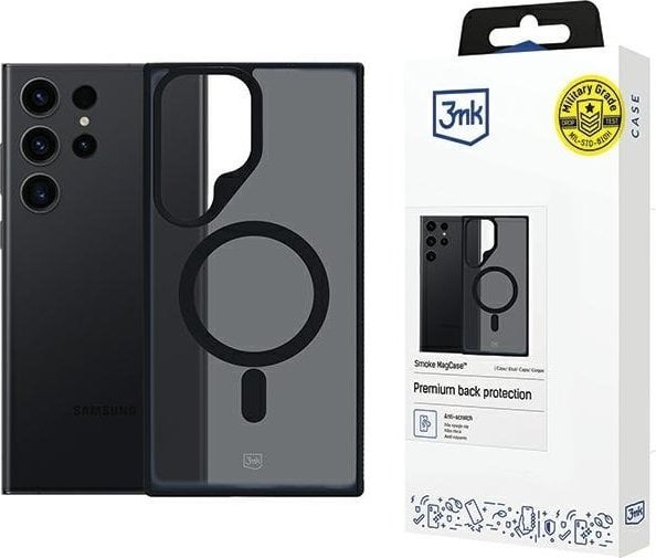 3MK Etui Smoke MagCase do Samsung Galaxy S23 Ultra