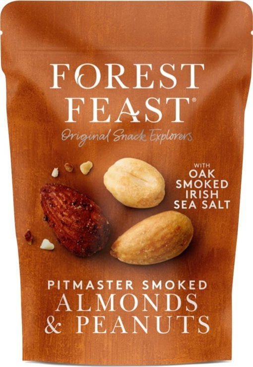 Forest Feast smoked almonds & peanuts with sea salt, 120 g