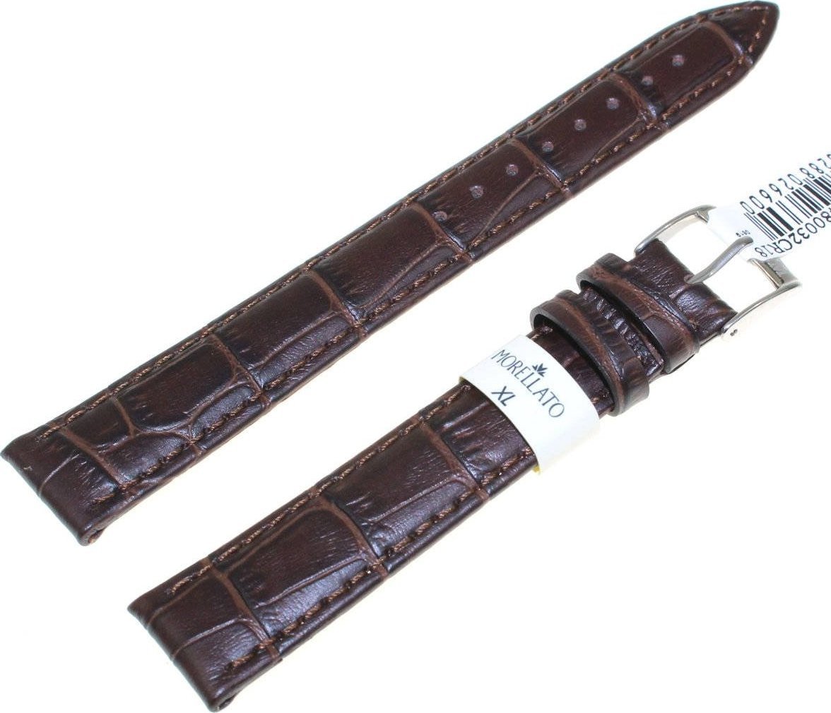 Morellato Skórzany pasek do zegarka 18 mm XL Morellato A01Y2269480032CR18