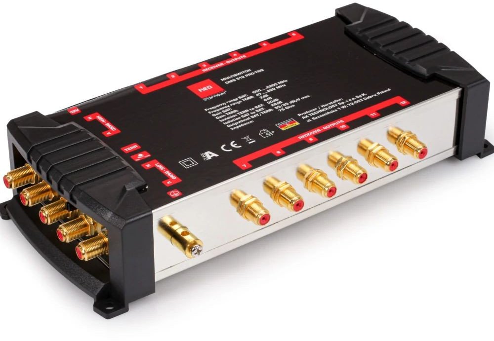 Opticum Multiswitch 5/12 Opticum OMS 512 PRO + zasilacz