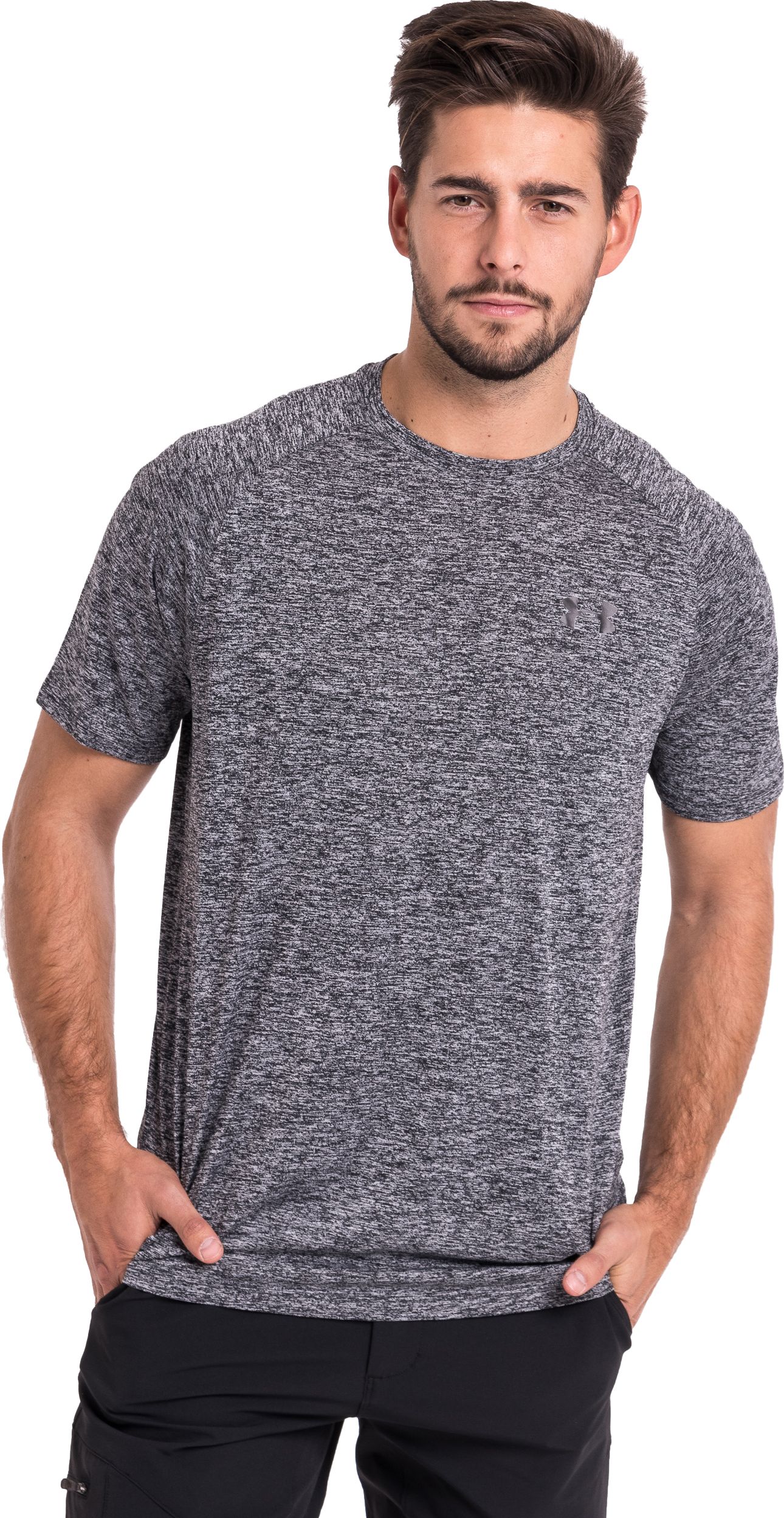 Under Armour Koszulka męska UA Tech SS Tee 2.0 Gray r. M (1326413-002)