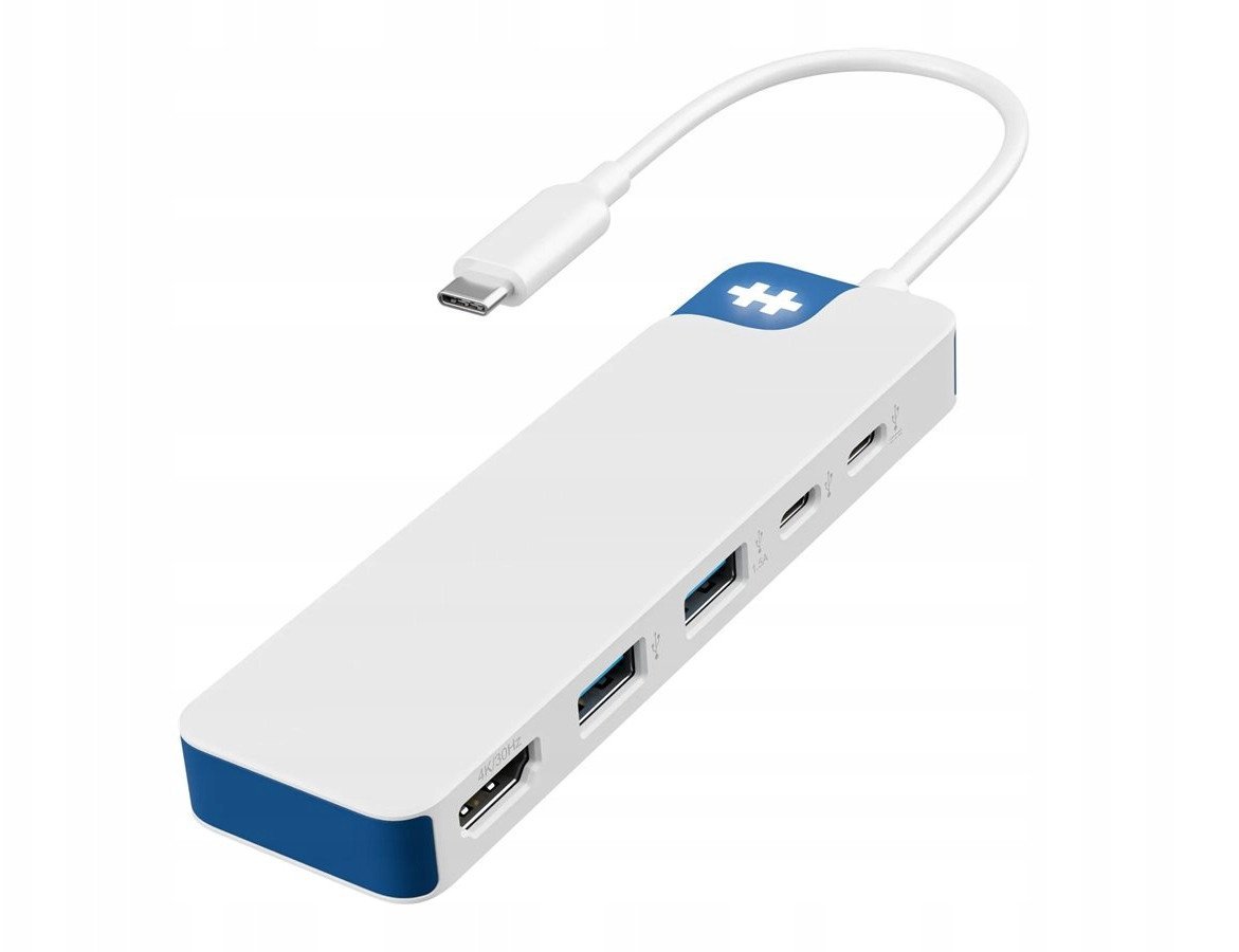D TARGUS HyperDrive Flex 5 Port USB-C Hub Blue