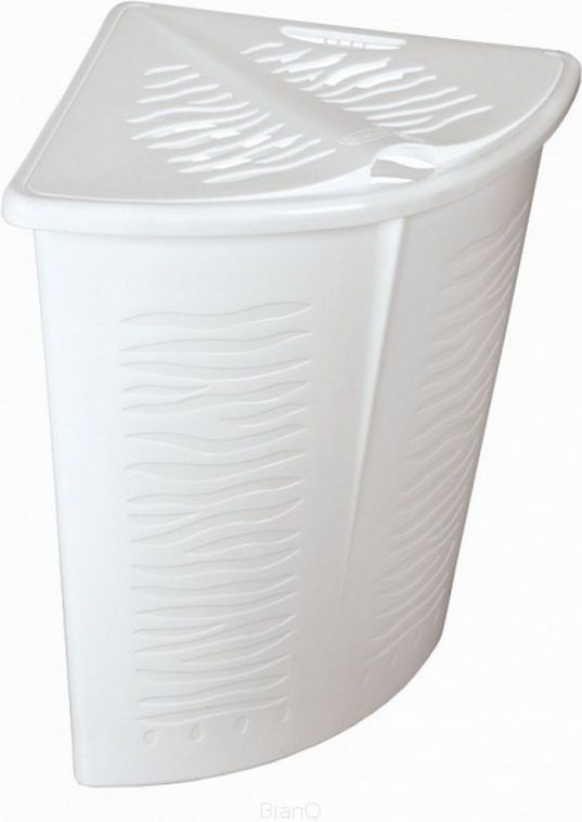 Kosz na pranie Branq Zebra 45L biały (BRA000064)