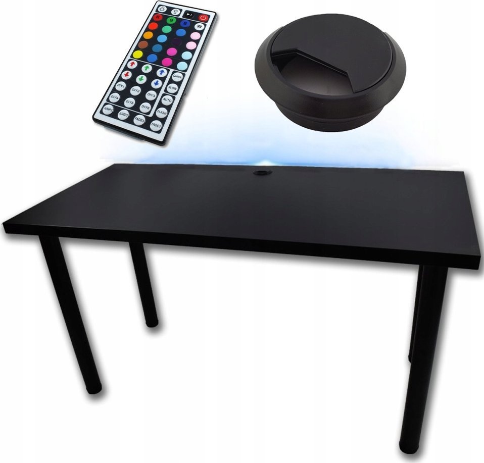 BIURKO GAMINGOWE 120x60x36 PRZEPUST PRODUCENT
