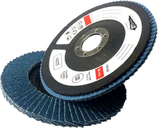 Glob Ściernica listkowa talerzowa lamelkowa 125mm P60 (GLOB-ST-125-60-CYRKON)