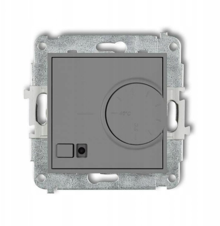 ICON Mechanizm elektronicznego regulatora temperatury z czujnikiem powietrznym szary mat 27IRT-2