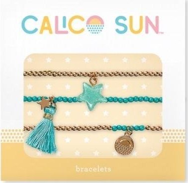 Kolorowe Baloniki Zestaw Bransoletek Sophia - Gwiazdka 3szt.