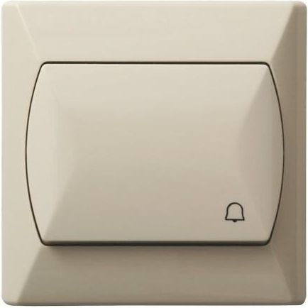 Ospel Łącznik dzwonek Akcent pojedynczy zwierny beżowy (ŁP-6A/01)