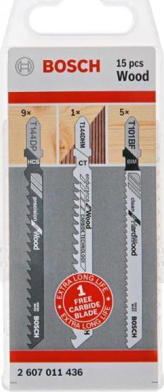 Bosch Zestaw brzeszczotów do wyrzynarki Bosch