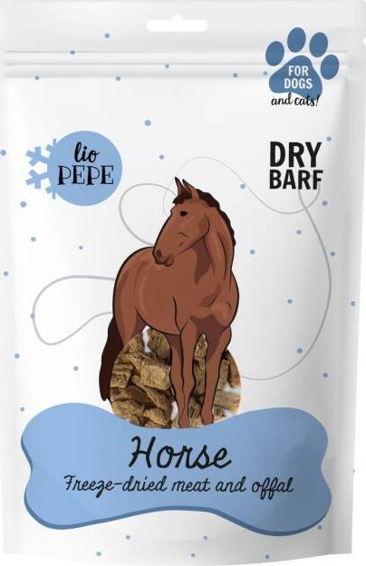 Paka Zwierzaka PAKA ZWIERZAKA-Przysmak liofilizowany Lio PEPE Horse (końska wątróbka) 60g