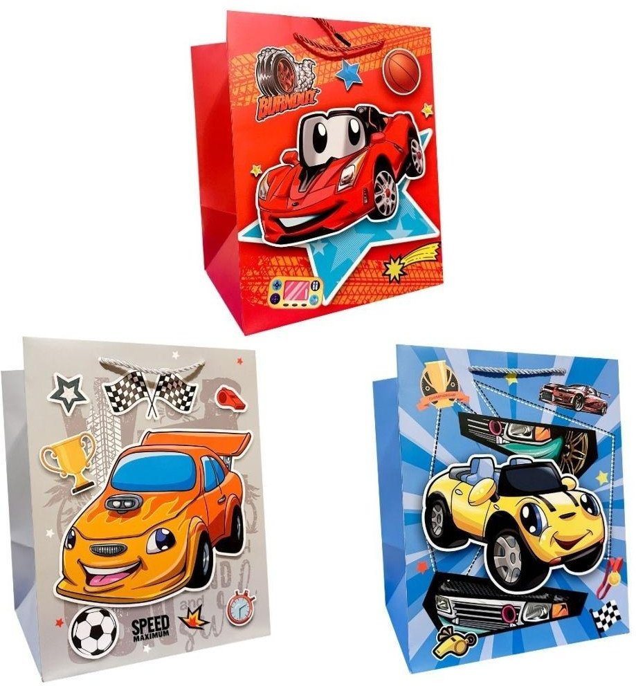 Torebka ozdobna prezentowa 26x32x20 cm 2915-SD20 mix cena za 1 szt