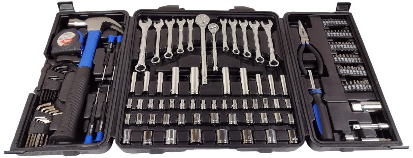 ZESTAW NARZĘDZIOWY 140szt SILVER