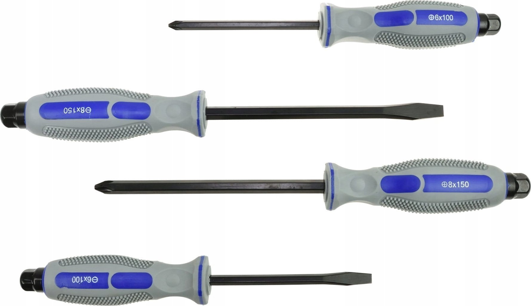 Geko Wkrętaki ślusarskie CRV 4el.GEKO (24)