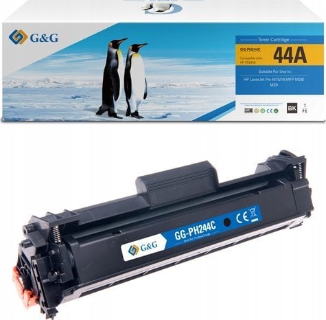 Toner G&G G&G kompatybilny toner z HP CF244A, NT-CH244C, HP 44A, black, 1000s