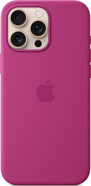 Apple Apple iPhone 16 Pro Max Silikoninis dėklas with MagSafe - Fuchsia