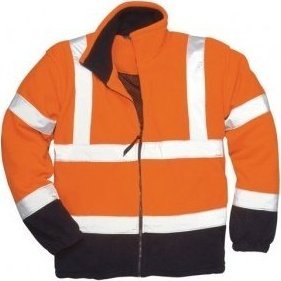 Portwest F301- polar ostrzegawczy - żółto-granatowy M