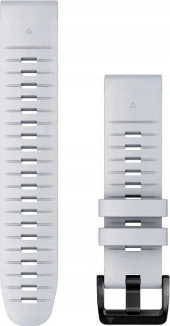 Garmin Pasek silikonowy na nadgarstek QuickFit 22 (kamiennobiały / czarna sprzączka)