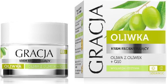 Gracja Krem oliwkowy na dzień i na noc regenerujący 50ml