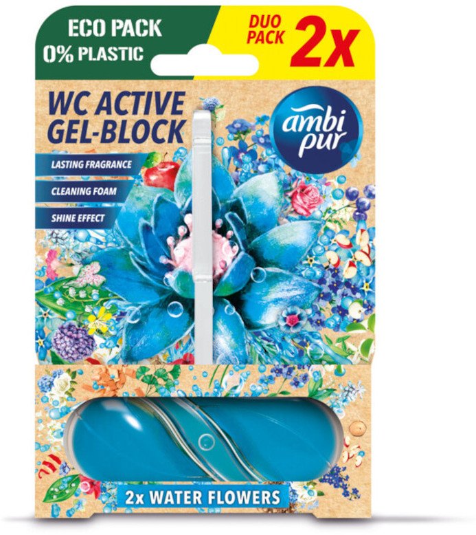 Zawieszka do WC AMBI PUR Water Flowers Duo Pack 2x 45g