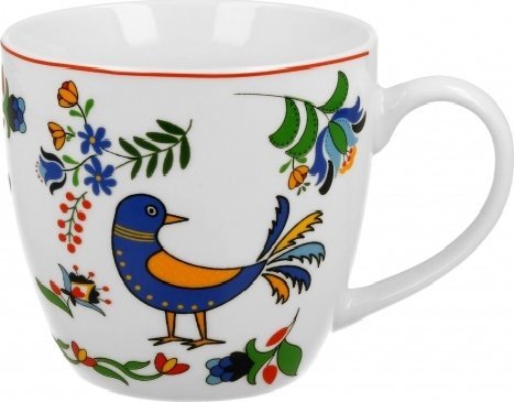DUO Kubek porcelanowy 460 ml Ptaszek Kaszubski