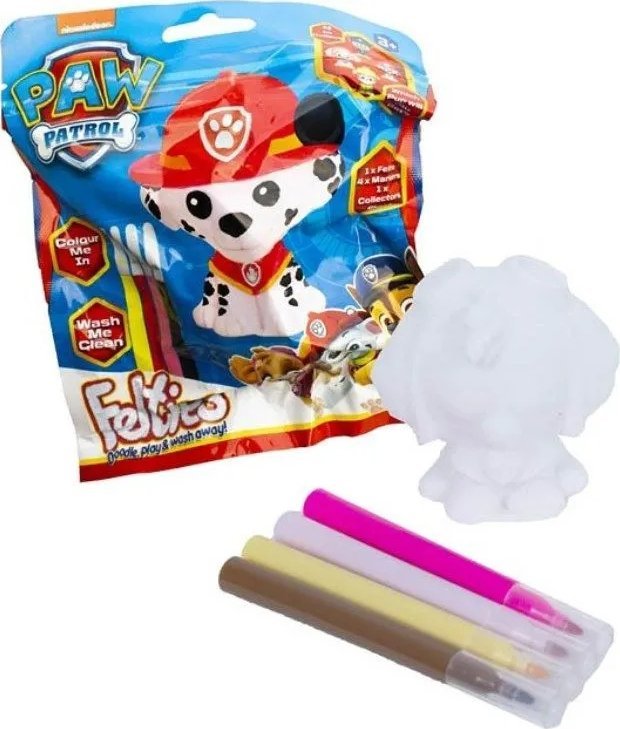 Paw Patrol Felties figurka do malowania saszetka