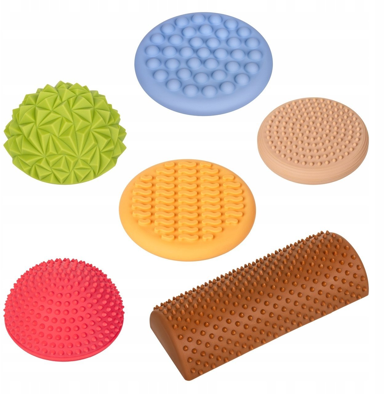 Tullo Ścieżka sensoryczna pastelowa, 6 szt.