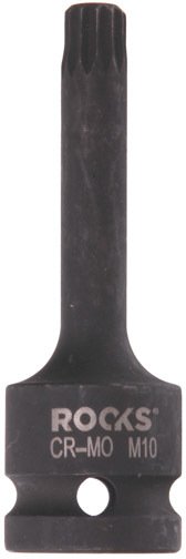 ROOKS KLUCZ TRZPIENIOWY UDAROWY 1/2", 75 MM, SPLINE M 10