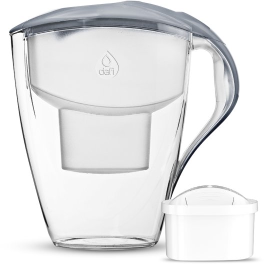 Dzbanek Filtrujący Dafi ASTRA Stalowy 3l Kalendarzowy Wkład Unimax