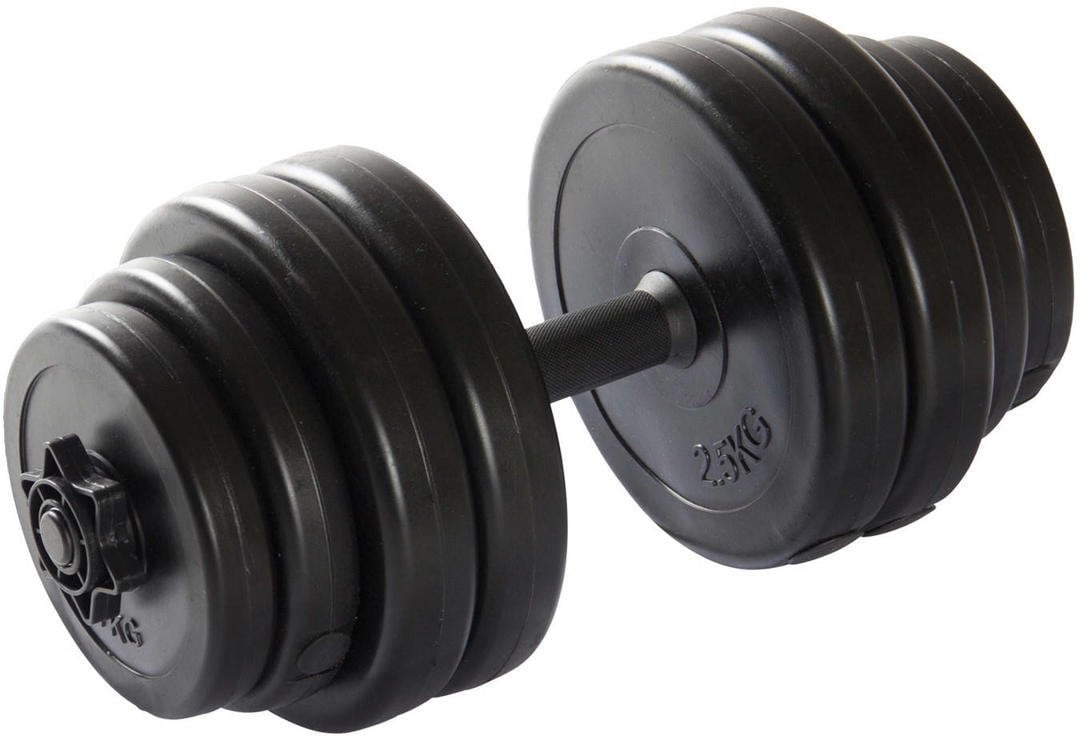 VIRTUFIT REGULOWANA HANTLA - WINYL - 15 KG