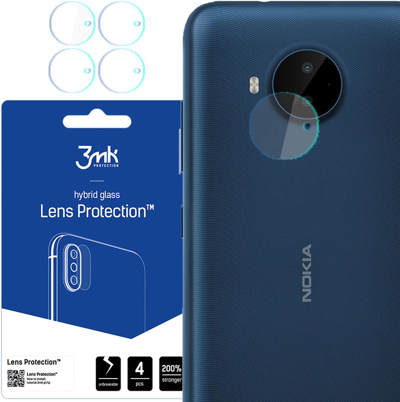 NOKIA C20 PLUS - 3MK LENS PROTECTION