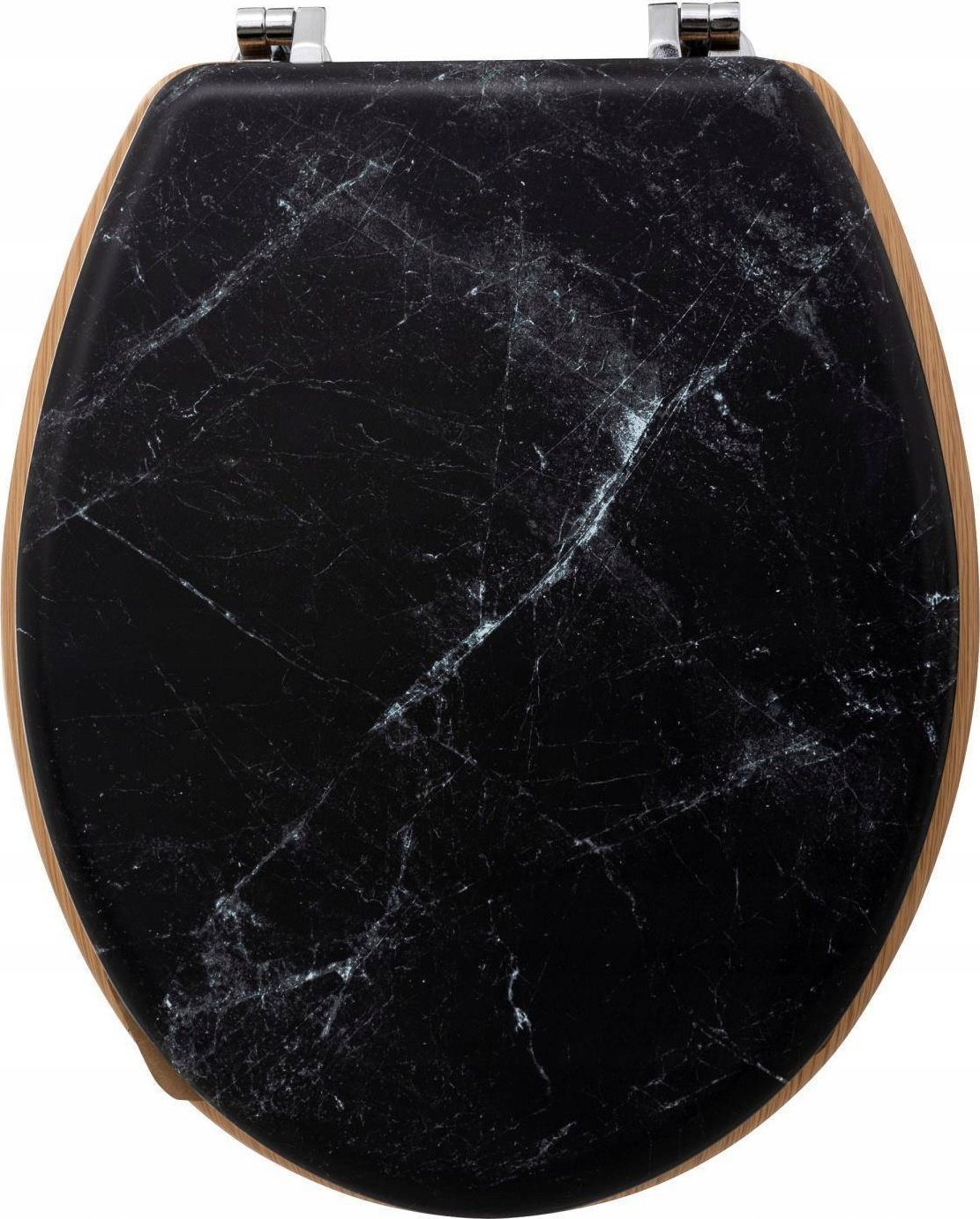 Deska bidetowa 5five Deska sedesowa Lea, wzór marmuru, standardowy rozstaw