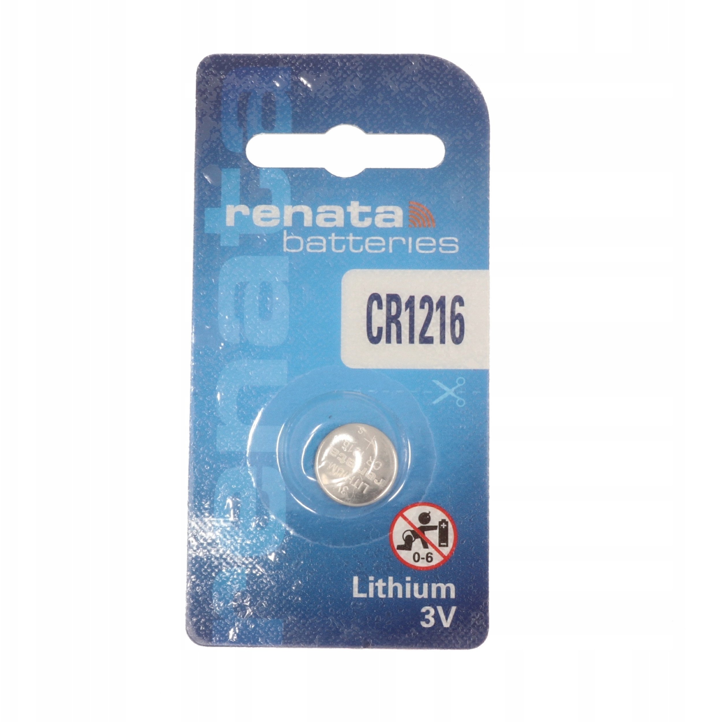 Renata CR1216-1BB Blistera iepakojuma 1gb.