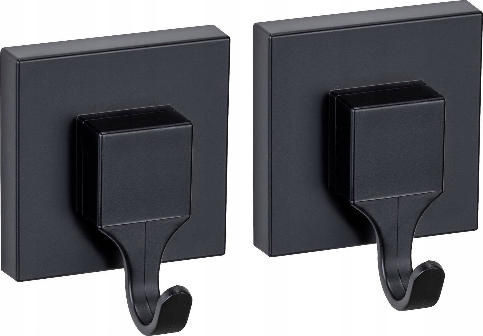 Wenko Zestaw 2 haczyków na ręczniki QUADRO, montaż bez wiercenia