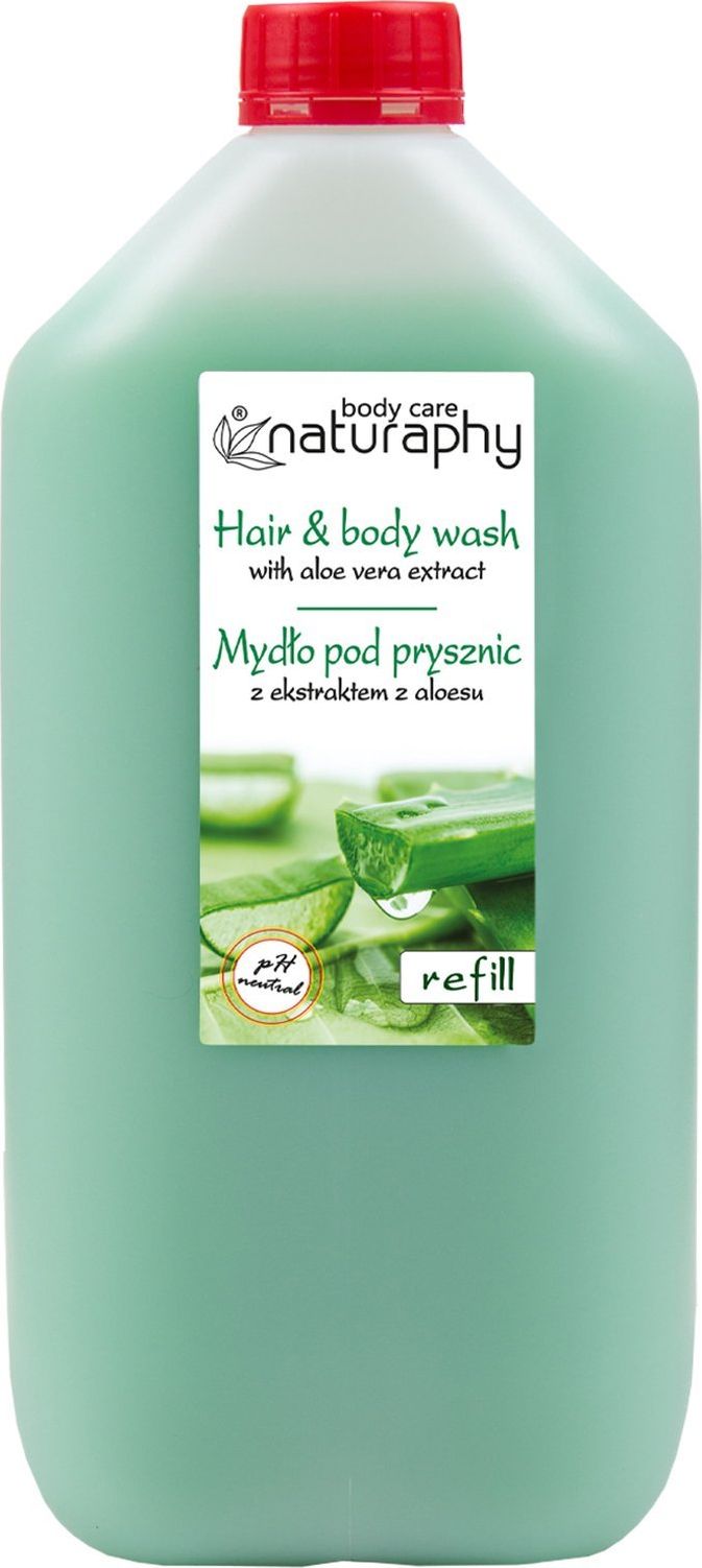 BluxCosmetics Mydło pod prysznic z ekstraktem z aloesem 5L kanister