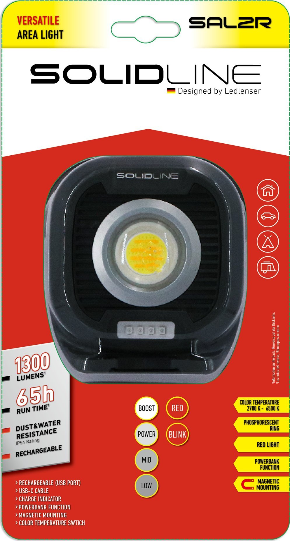 Latarka Ledlenser Latarka Ledlenser SAL2R