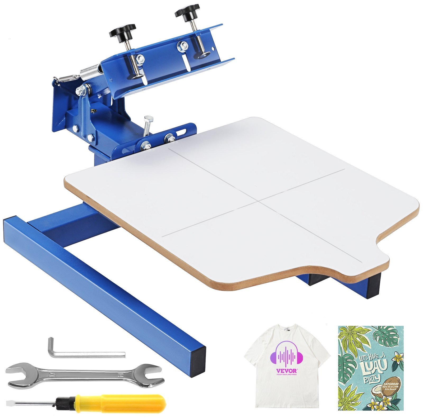 Maszyna do sitodruku Prasa termotransferowa 1 kolor + 1 stacja