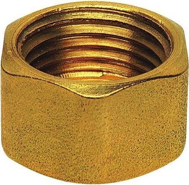Onnline Zaślepka TWIST 1'' mosiądz