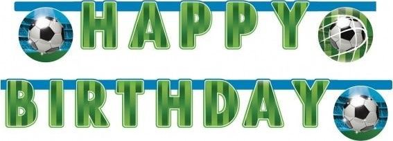 GoDan Banner Soccer Fans - Happy Birthday