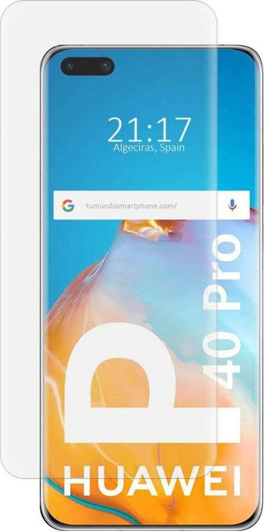 Braders Szkło hartowane UV + lampa do Huawei P40 Pro