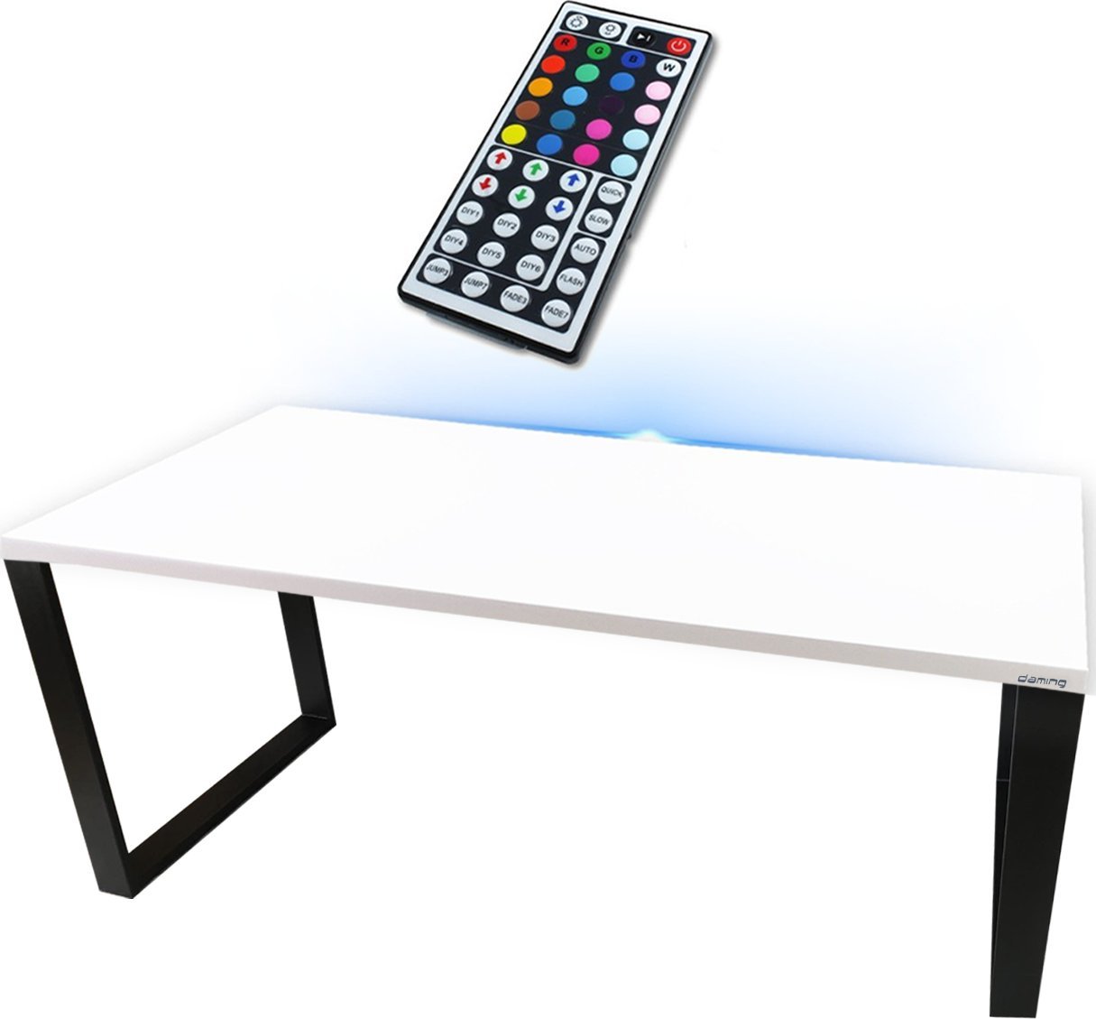 BIURKO GAMINGOWE 160x80 LOFTOWE LED KOMPUTEROWE STABILNE PRODUCENT