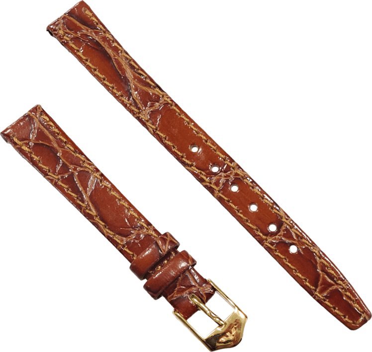 Bisset Pasek skórzany do zegarka BISSET - 12mm - camel