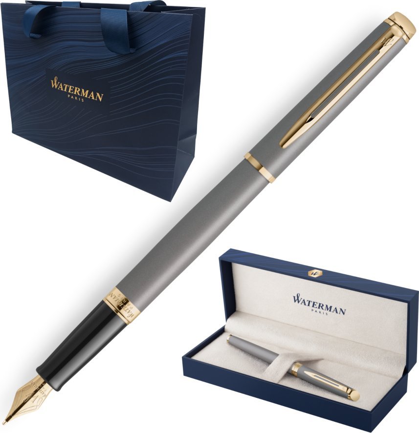 Pióro Wieczne Waterman Hemisphere Stone Grey GT 2217943 Etui + Torebka