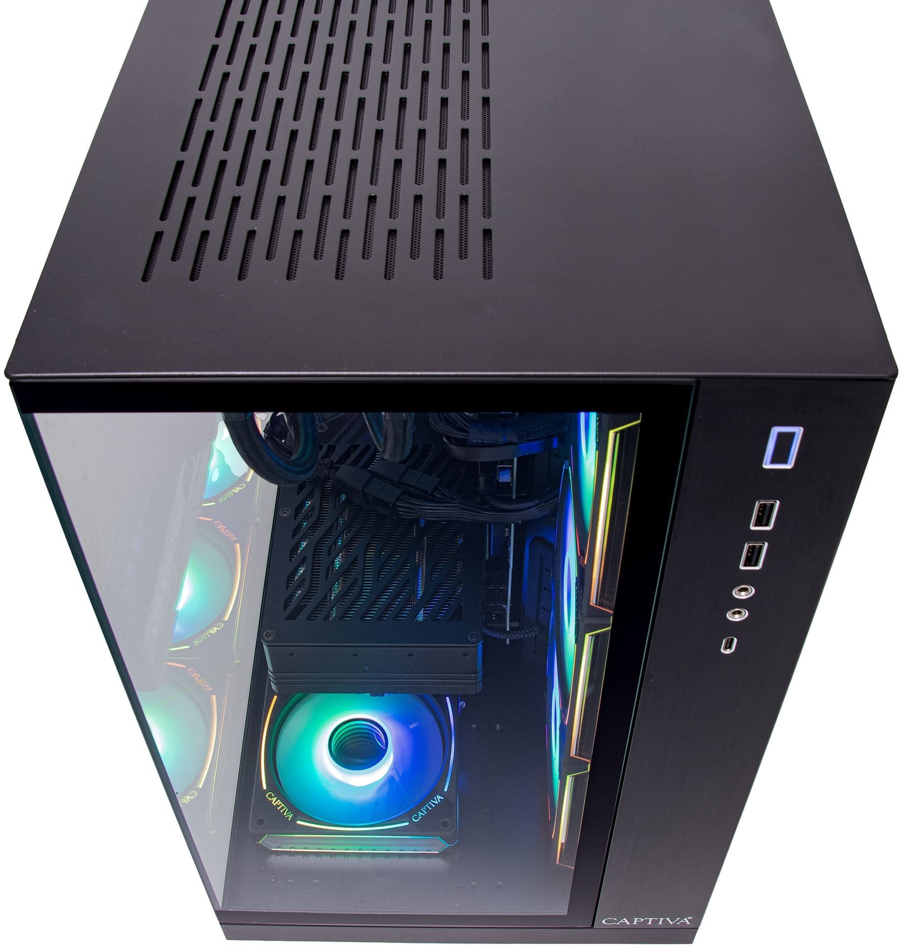 Komputer Captiva PC Highend Gaming I89-020 (i9-14900KF/RTX5080 16GB GDDR7/SSD 2TB/64GB/WLAN/Windows 11 Home 64-bit) Intel® Core™ i9 DDR5-SDRAM NVIDIA