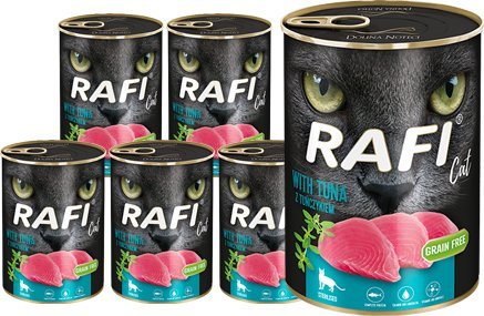 Dolina Noteci RAFI Cat Adult Sterilised z tuńczykiem 12 x 400g