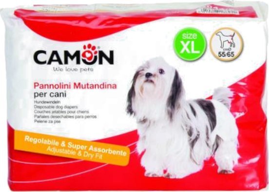 Camon Pieluchy dla psów CAMON rozmiar XL jednorazowe 12 szt